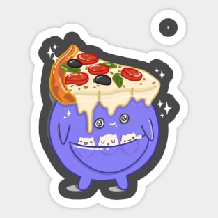 Shine Bright Like A Pizza Sticker